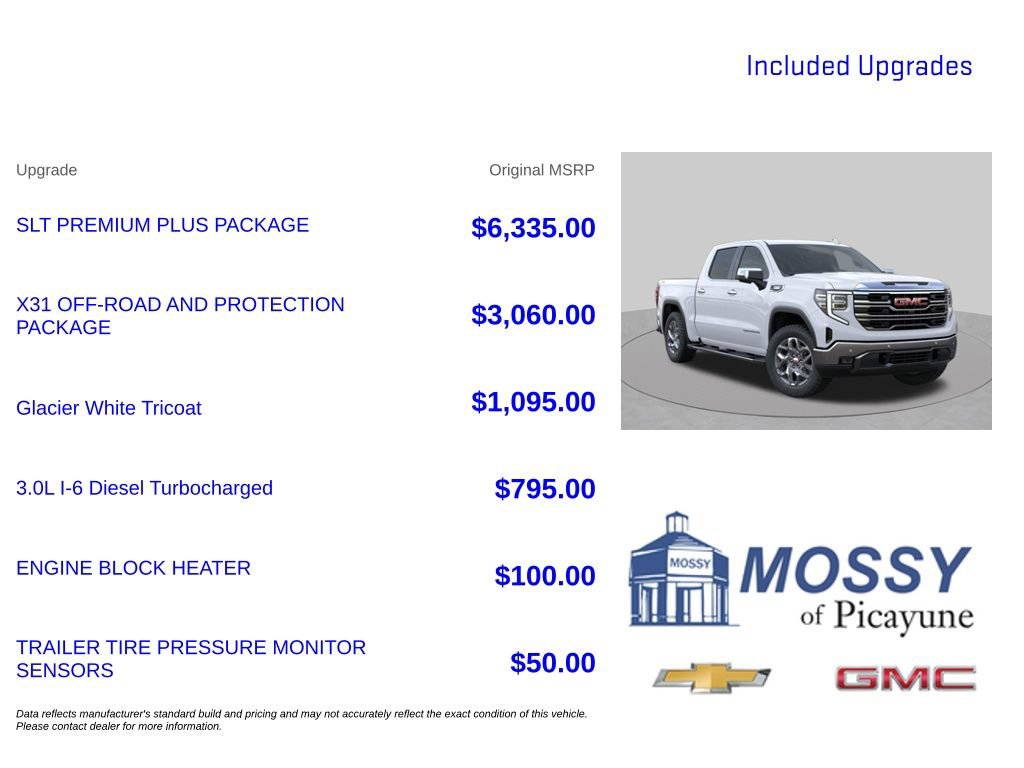 New 2026 GMC Sierra 1500 SLT w/ SLT Premium Plus Package AWD/4WD image 10