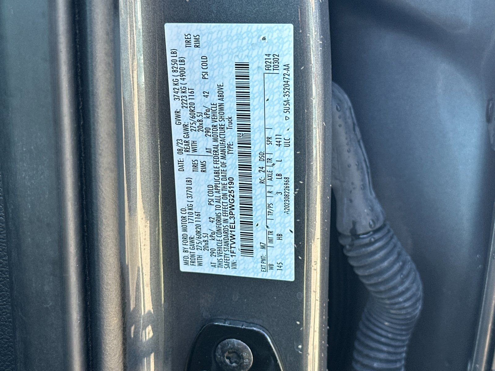 Used 2023 Ford F150 Lightning Lariat AWD/4WD image 39