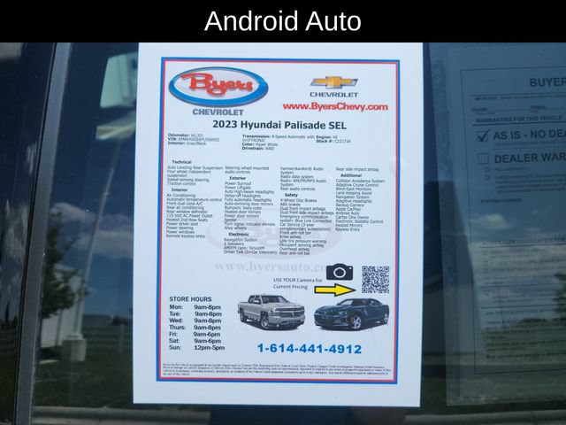 Used 2023 Hyundai Palisade SEL AWD/4WD image 13