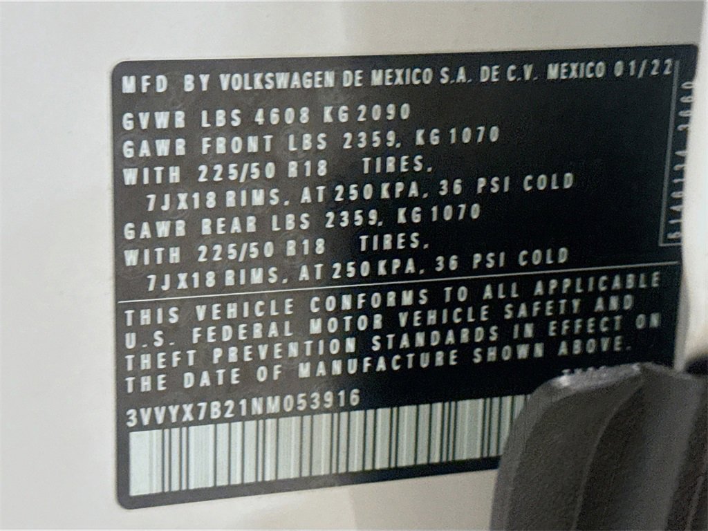 Used 2022 Volkswagen Taos SE image 30