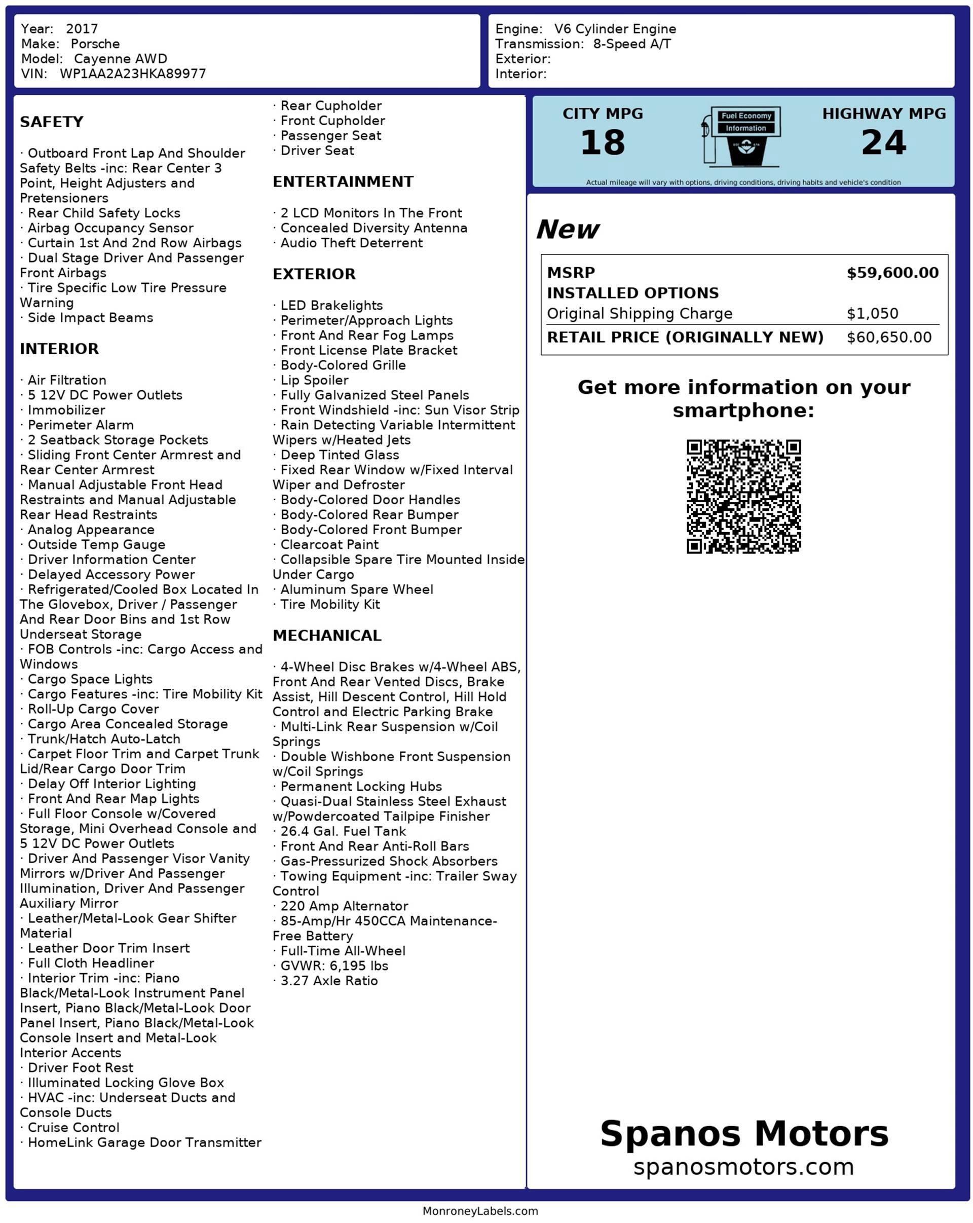 Used 2017 Porsche Cayenne image 3