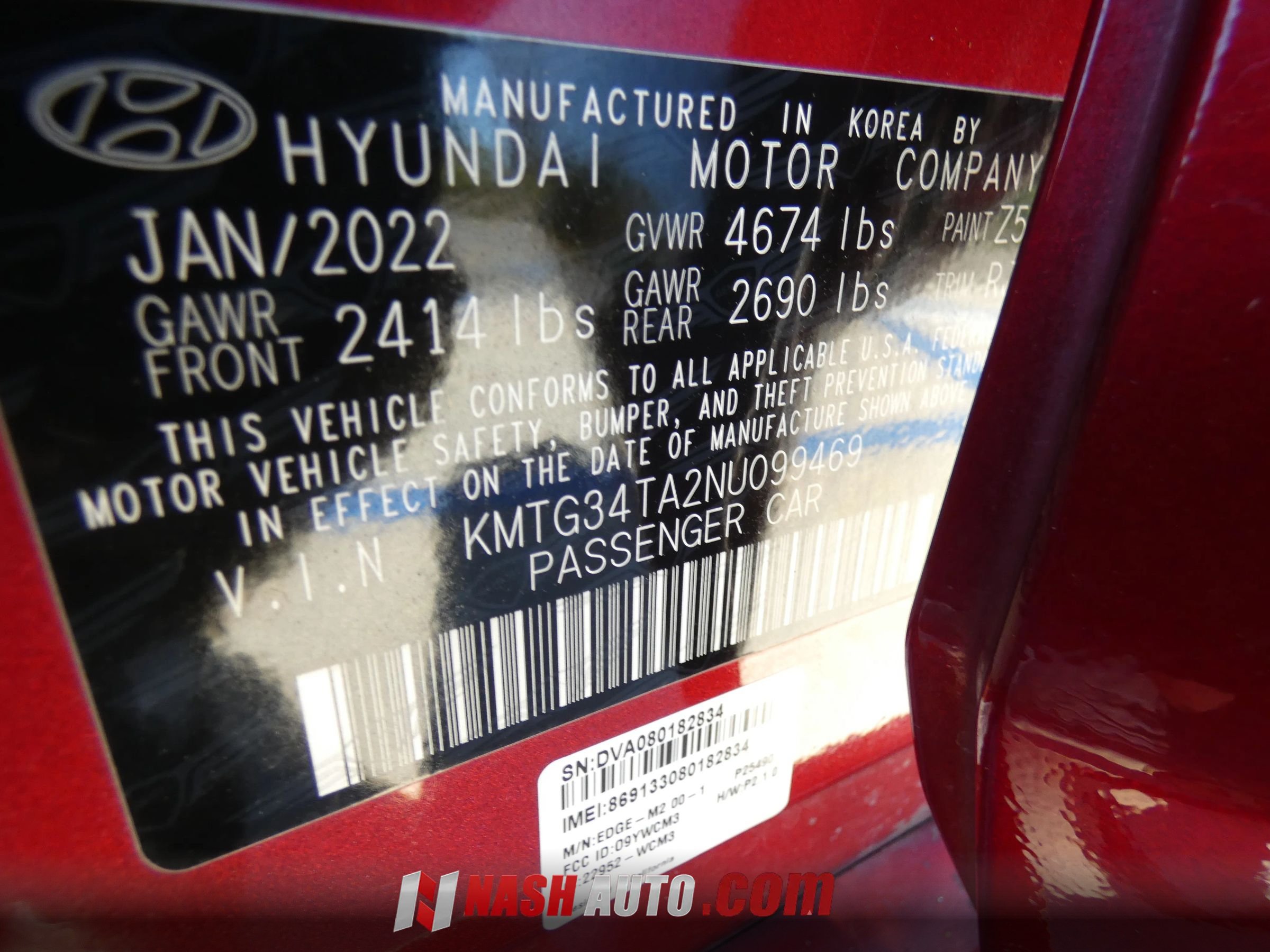 Used 2022 Genesis G70 2.0T RWD image 70
