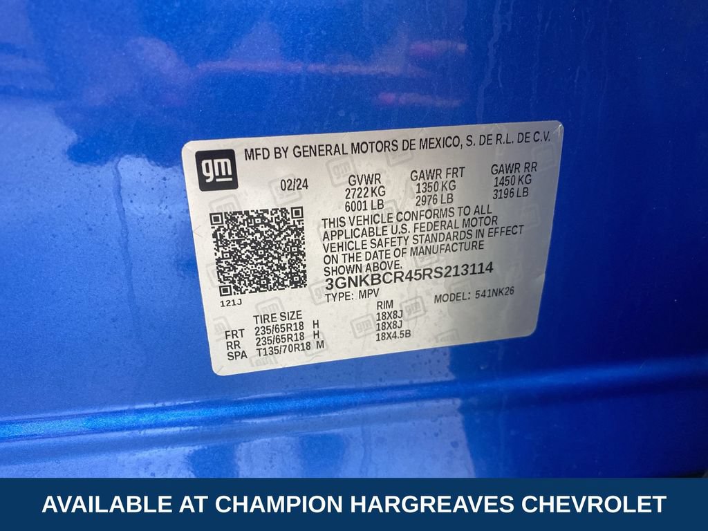 Used 2024 Chevrolet Blazer LT w/ Convenience Package FWD image 42