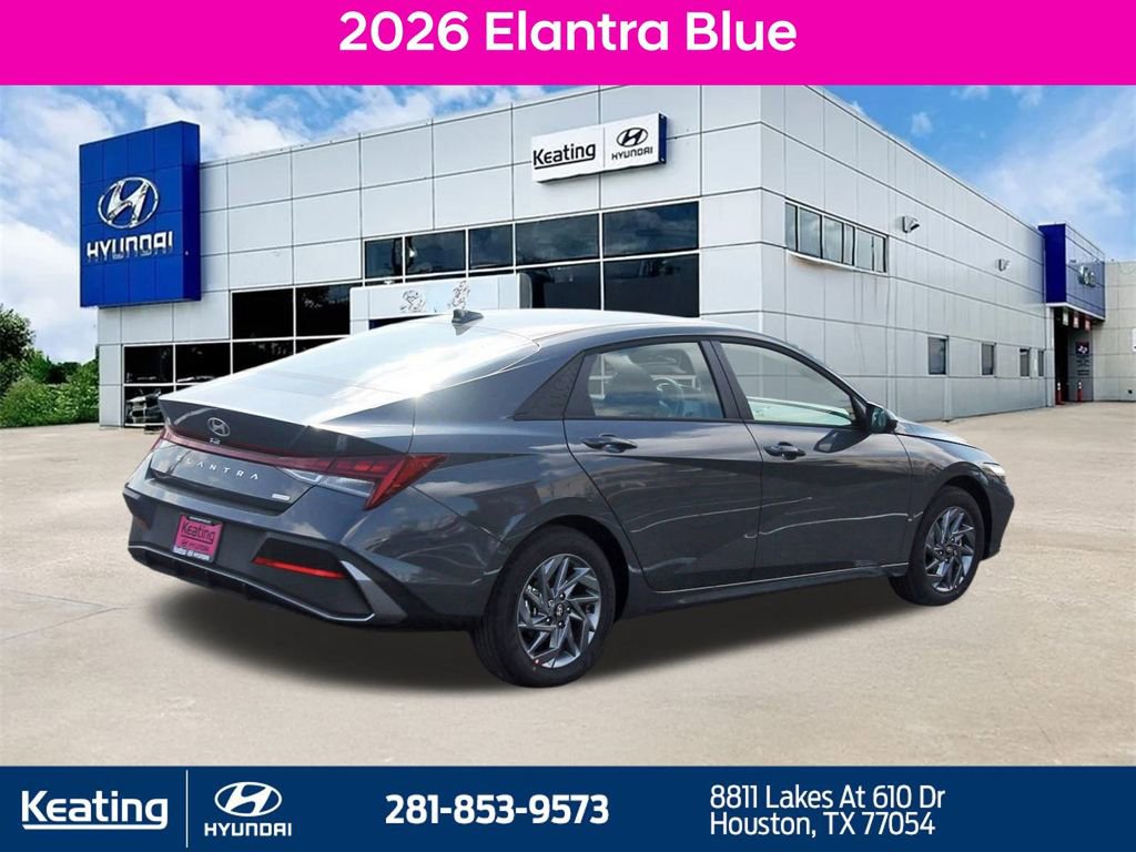 New 2026 Hyundai Elantra Blue image 4