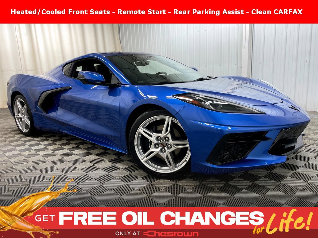 Used 2021 Chevrolet Corvette Stingray Preferred Cpe w/ Battery Protection Package image 1