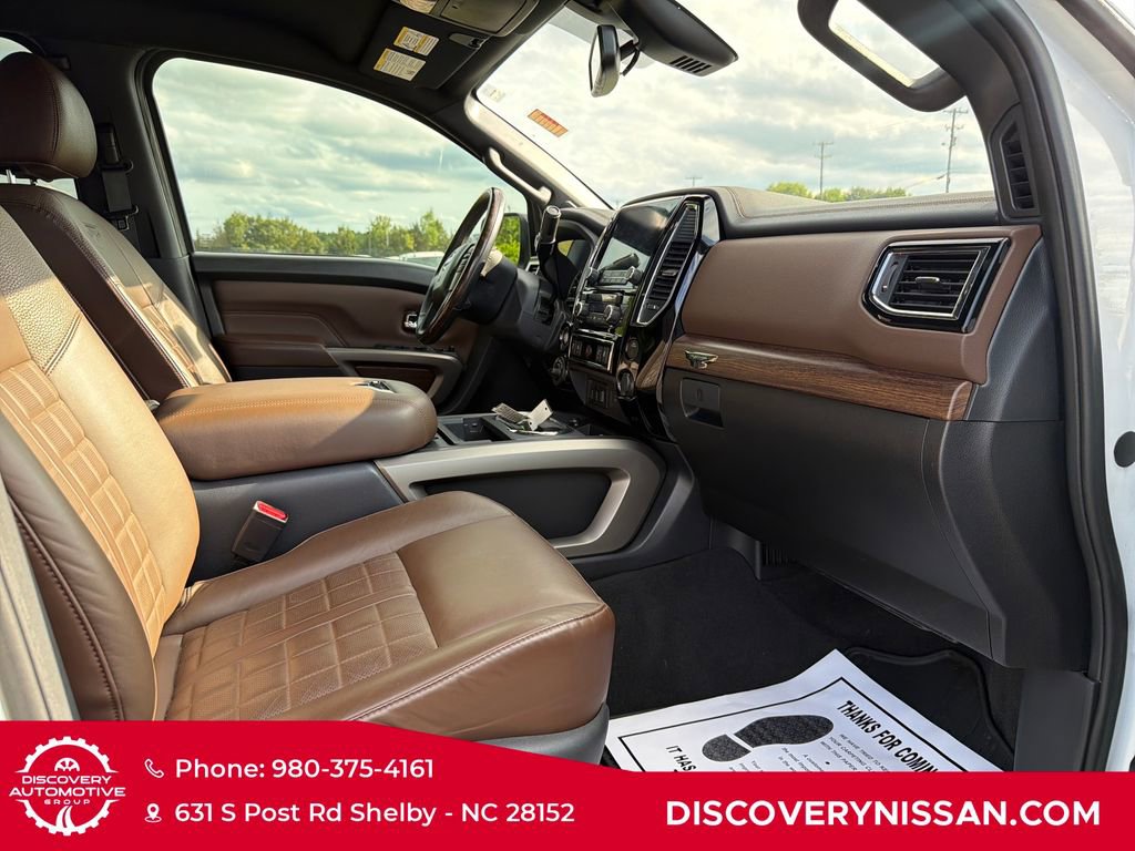 Certified 2021 Nissan Titan Platinum Reserve w/ Off Road Protection Package AWD/4WD image 37