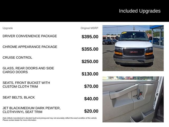 Used 2024 GMC Savana 2500 w/ Driver Convenience Package RWD image 7