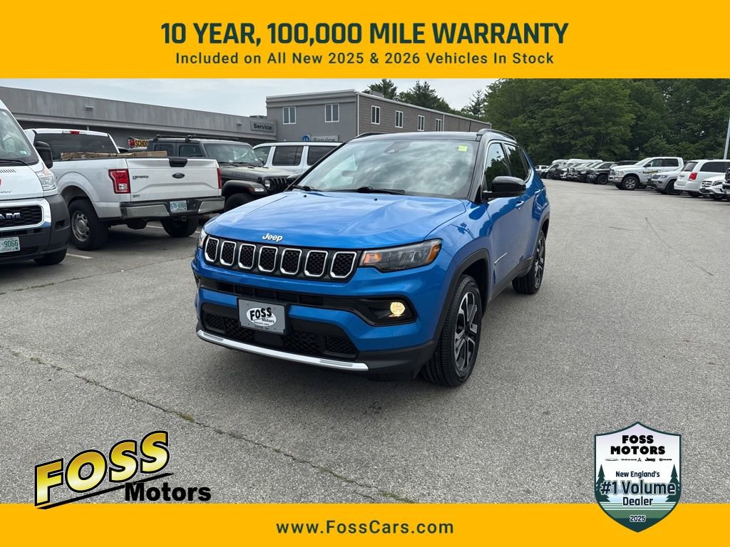 Used 2023 Jeep Compass Limited w/ Sun and Sound Group