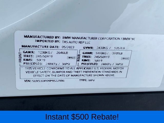 Used 2023 BMW X3 xDrive30i image 27