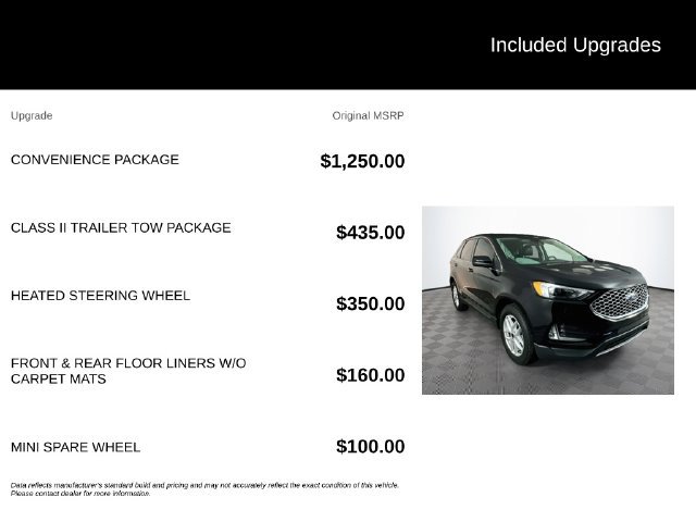 Certified 2024 Ford Edge SEL w/ Convenience Package AWD/4WD image 6