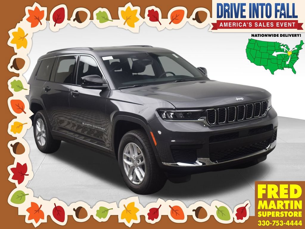 New 2026 Jeep Grand Cherokee L Laredo w/ Trailer Tow Package AWD/4WD 360° Tour