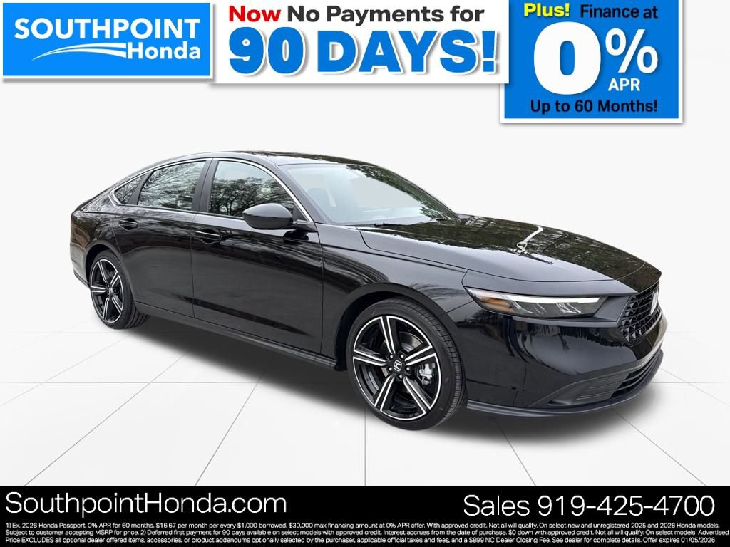 New 2025 Honda Accord Sport image 1