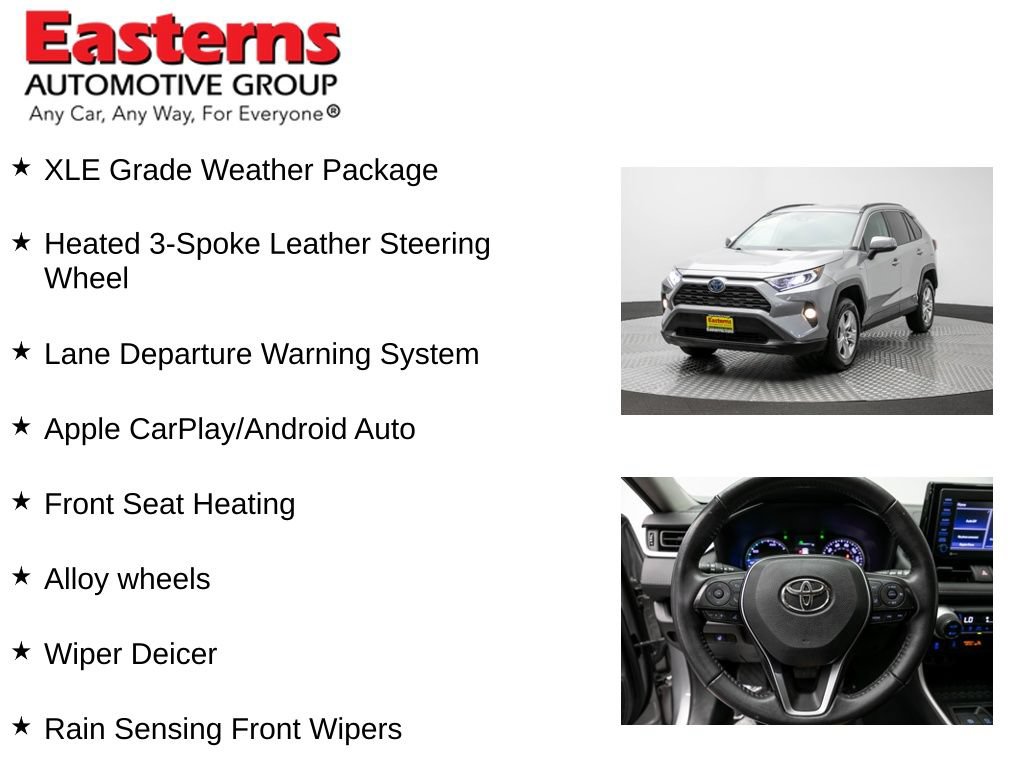 Used 2021 Toyota RAV4 XLE w/ XLE Grade Weather Package AWD/4WD image 12