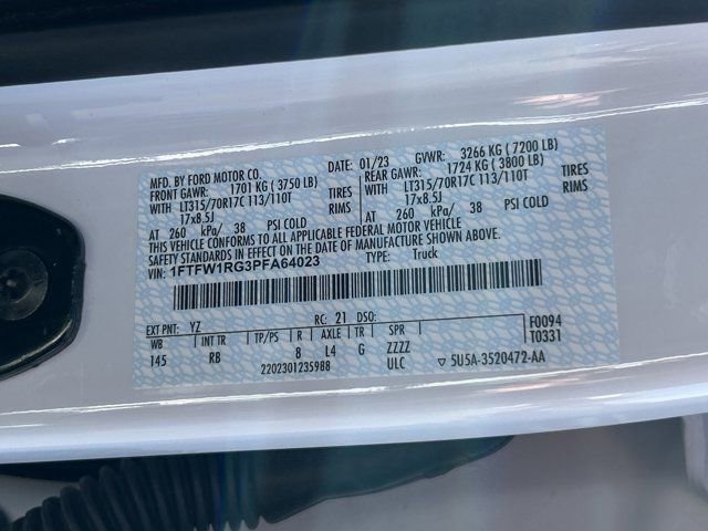 Used 2023 Ford F150 Raptor w/ Raptor Carbon Fiber Package AWD/4WD image 38