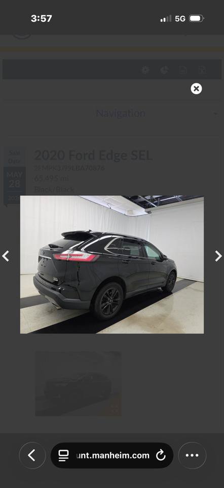 Used 2020 Ford Edge SEL FWD image 3