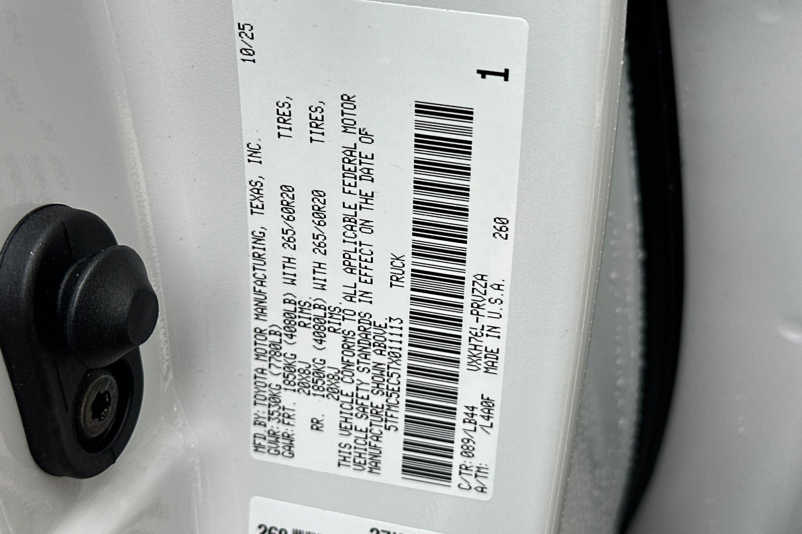 New 2026 Toyota Tundra 1794 Edition image 22