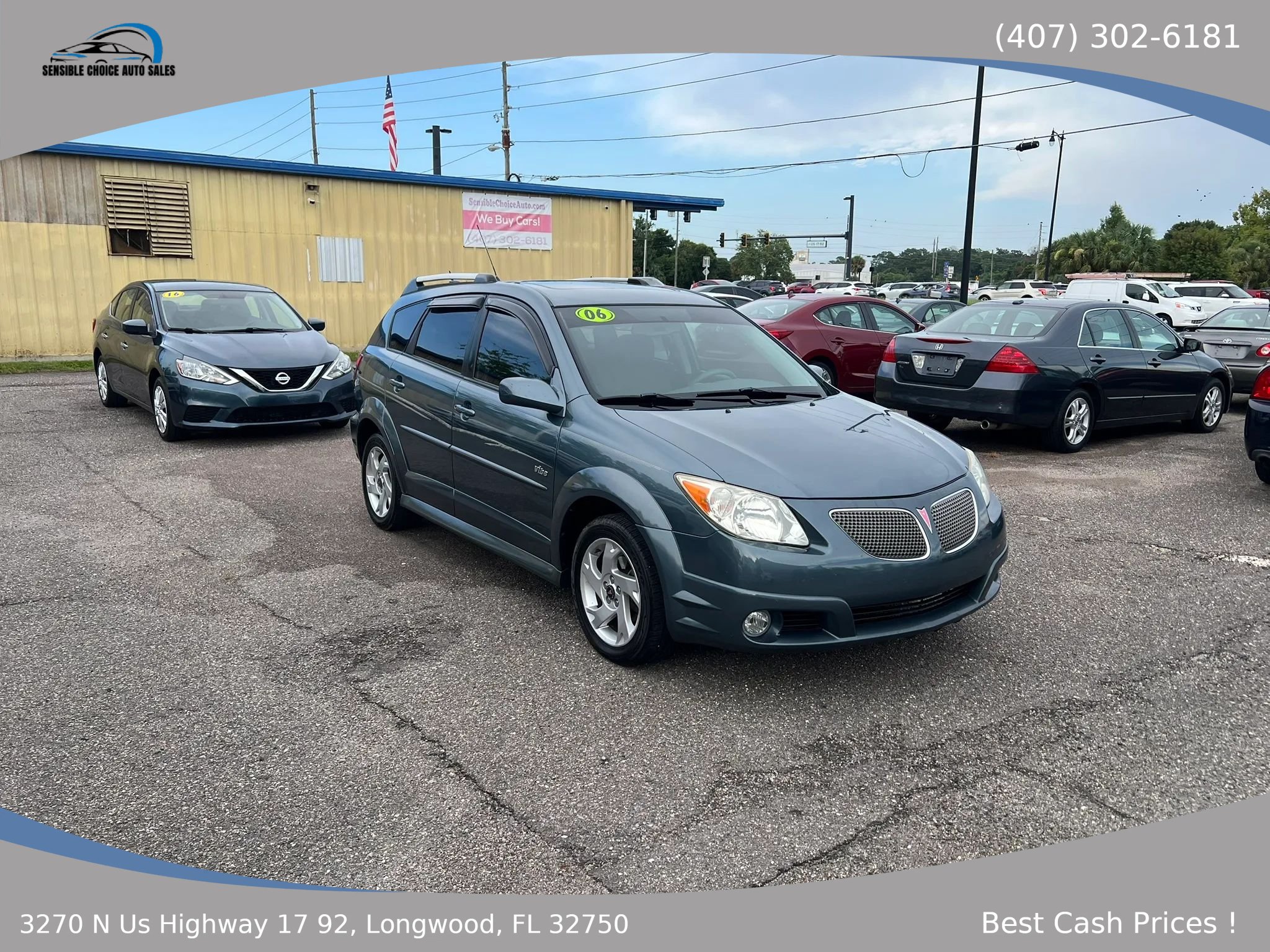 Used 2006 Pontiac Vibe w/ Sport Package