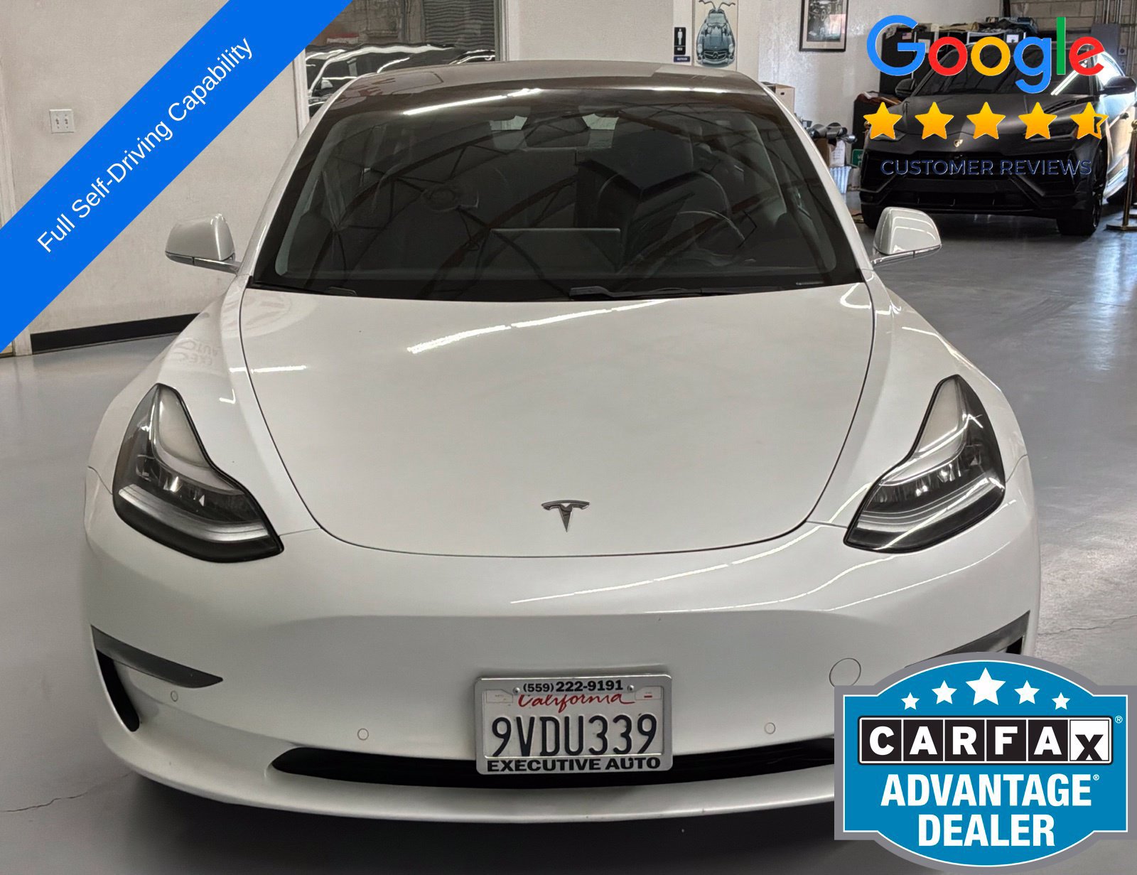 Used 2019 Tesla Model 3 Long Range AWD/4WD image 2