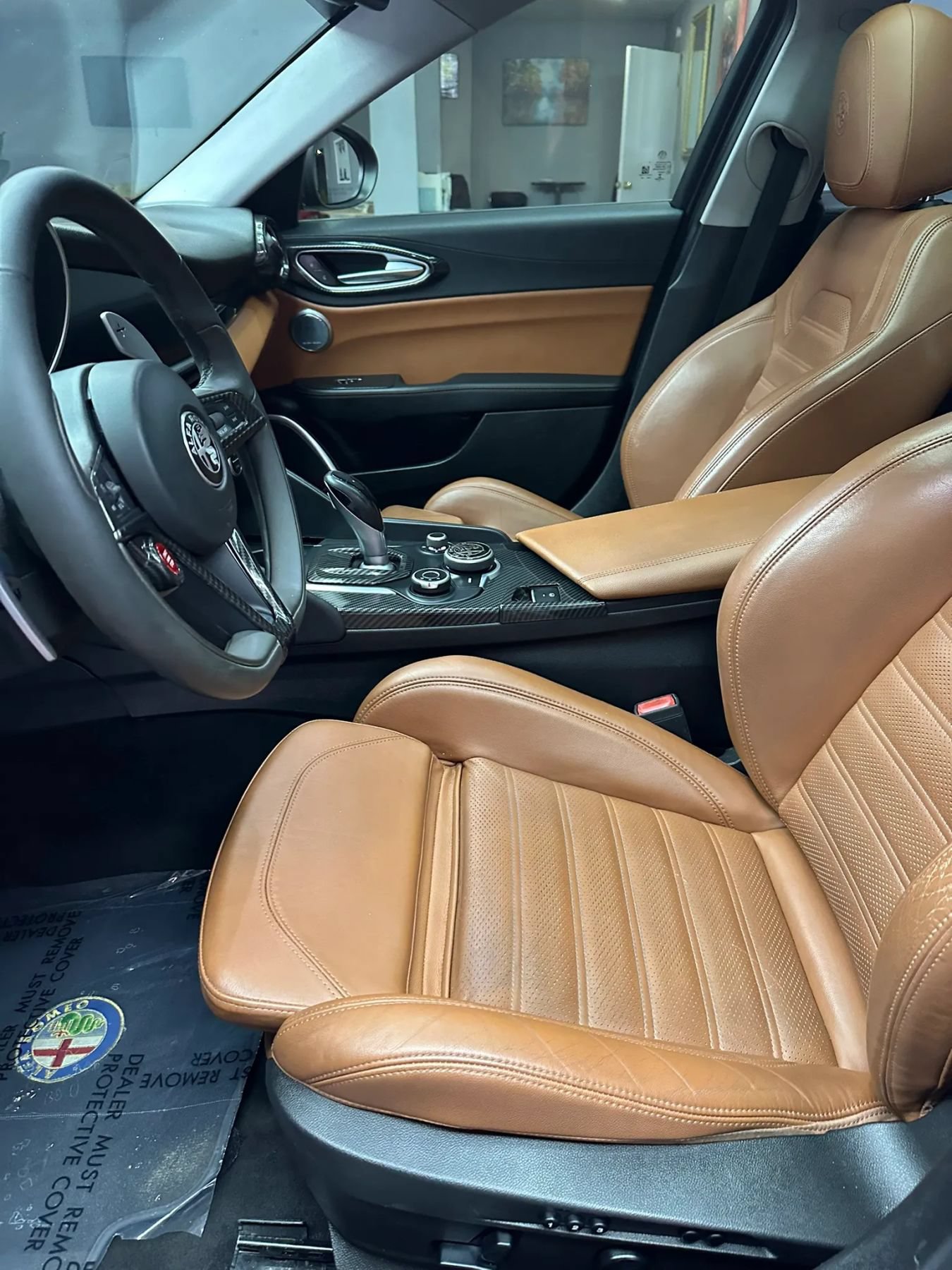 Used 2018 Alfa Romeo Giulia Ti Sport w/ Quick Order Package 22U Sport RWD image 13