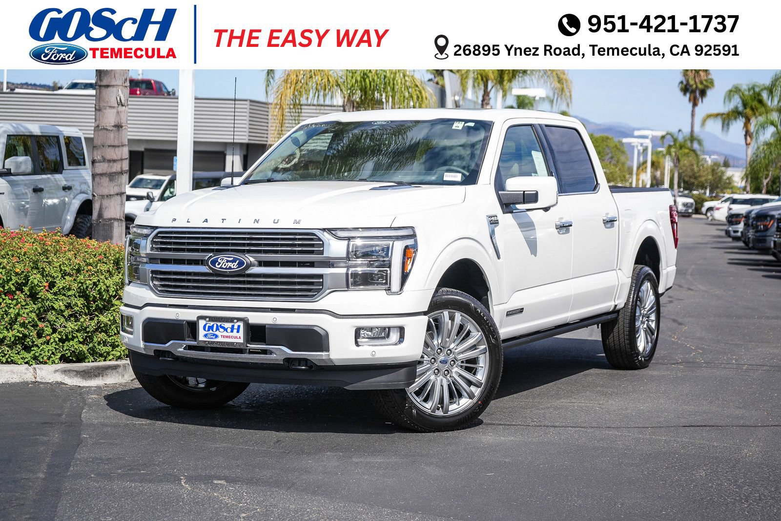 New 2026 Ford F150 Platinum w/ Equipment Group 703A Plus AWD/4WD image 1