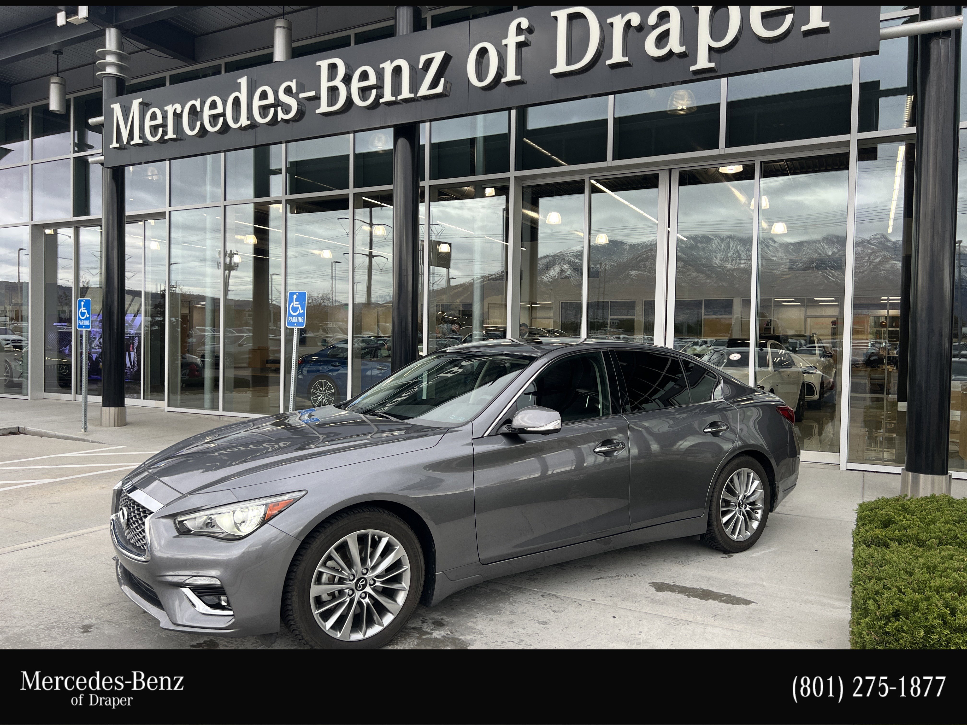 Used 2022 INFINITI Q50 Luxe w/ Cargo Package