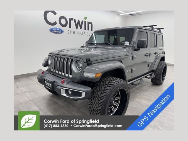 Used 2019 Jeep Wrangler Unlimited Sahara w/ Uconnect 4C Nav & Sound Group
