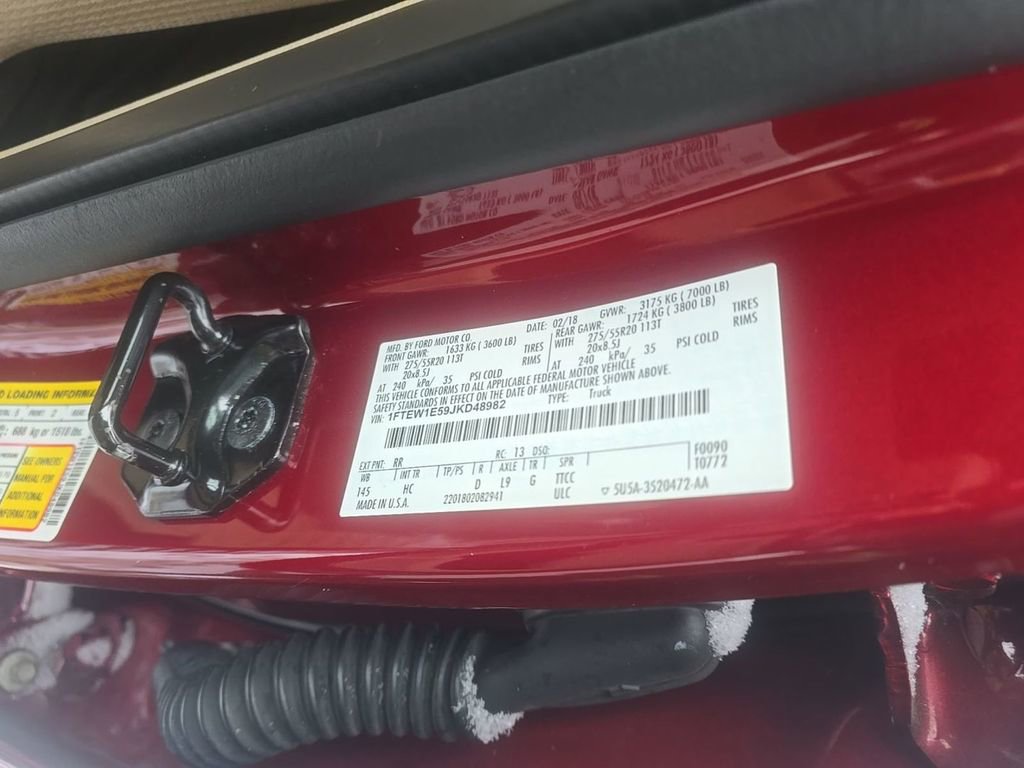 Used 2018 Ford F150 Lariat w/ Equipment Group 502A Luxury AWD/4WD image 16