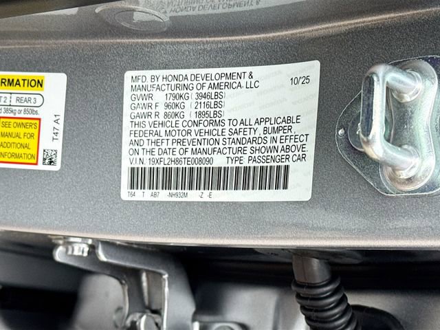 New 2026 Honda Civic Sport image 29