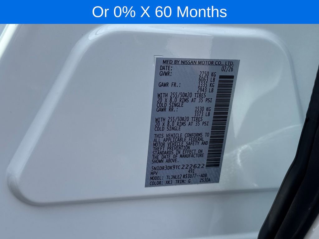 New 2026 Nissan Pathfinder Platinum image 30