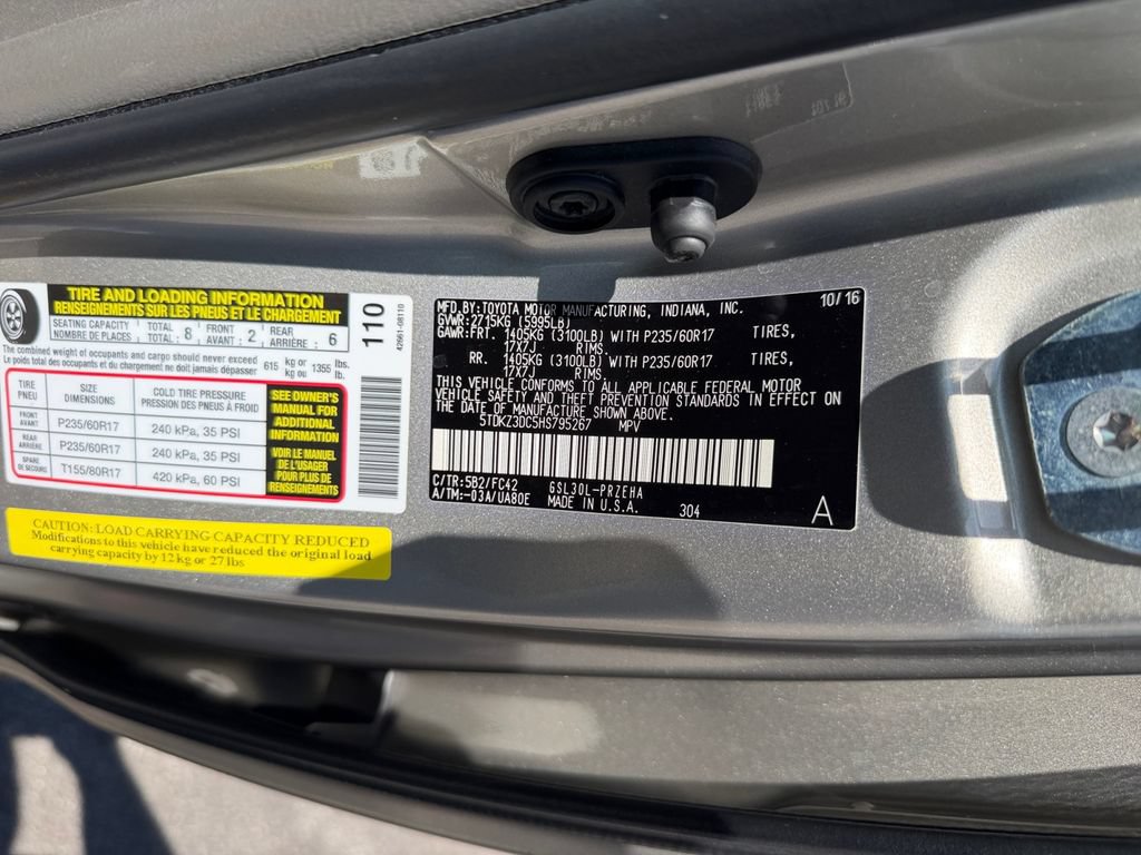 Used 2017 Toyota Sienna LE FWD image 29