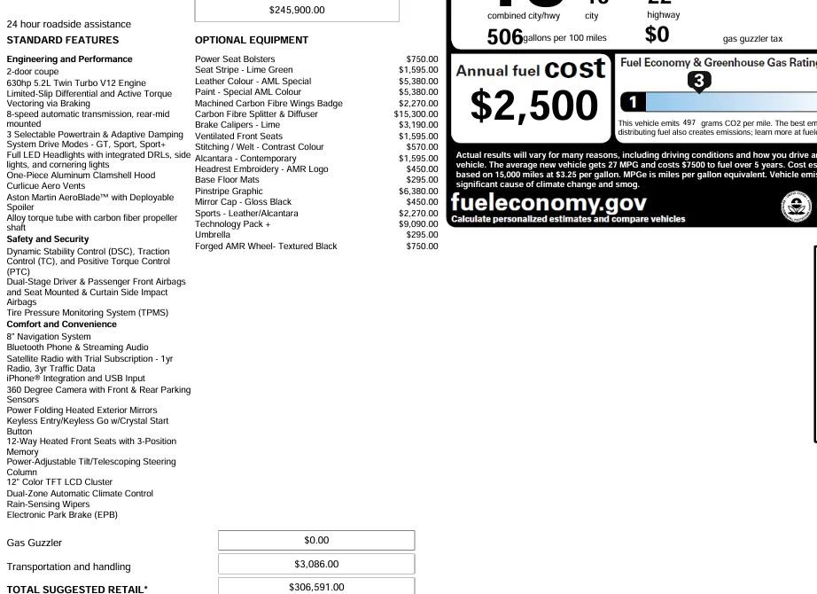 Used 2020 Aston Martin DB11 AMR image 7