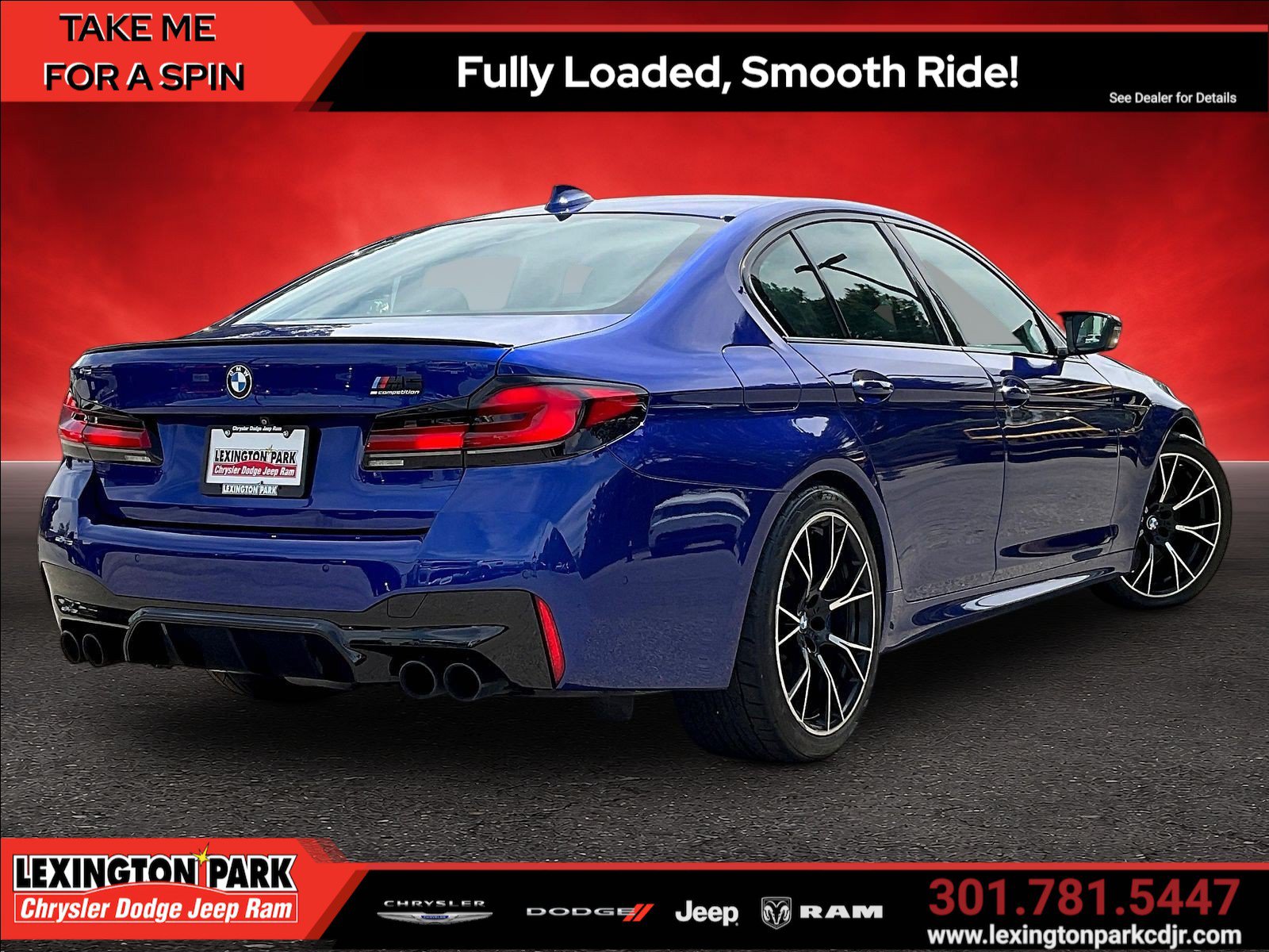Used 2021 BMW M5 w/ Competition Package AWD/4WD image 5