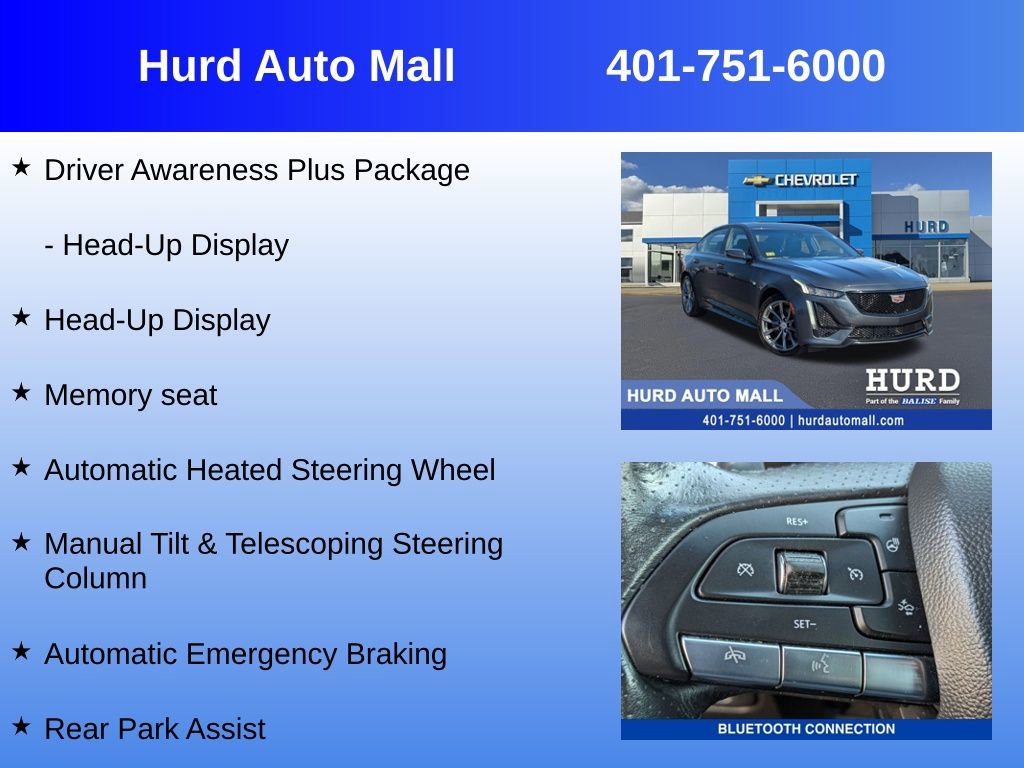 Used 2020 Cadillac CT5 Sport w/ Driver Awareness Plus Package image 24
