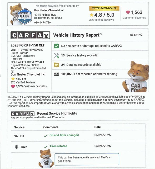 Used 2023 Ford F150 XLT w/ Trailer Tow Package image 5