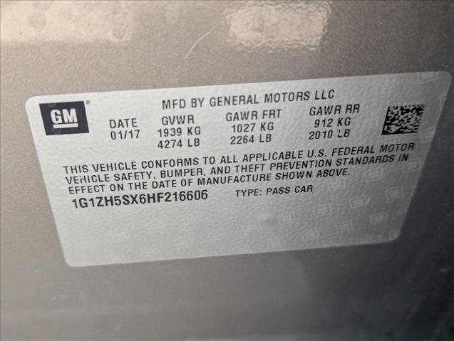 Used 2017 Chevrolet Malibu Premier w/ Premier Sun and Wheel Package FWD image 25