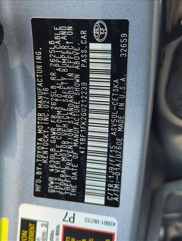 Used 2016 Toyota Camry SE FWD image 30