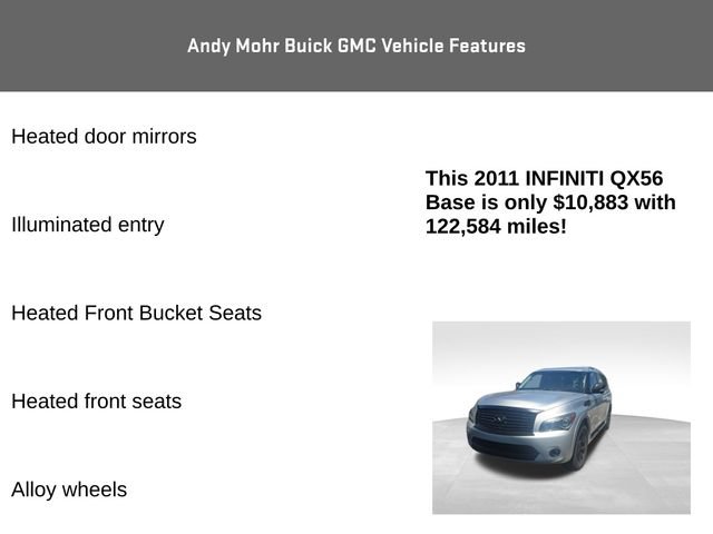 Used 2011 INFINITI QX56 4WD w/ Theater Pkg image 8