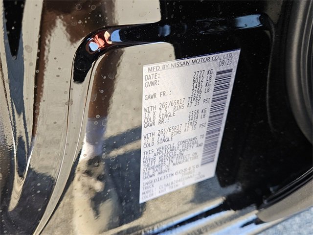 New 2026 Nissan Frontier SV w/ All-Weather Content Package image 18