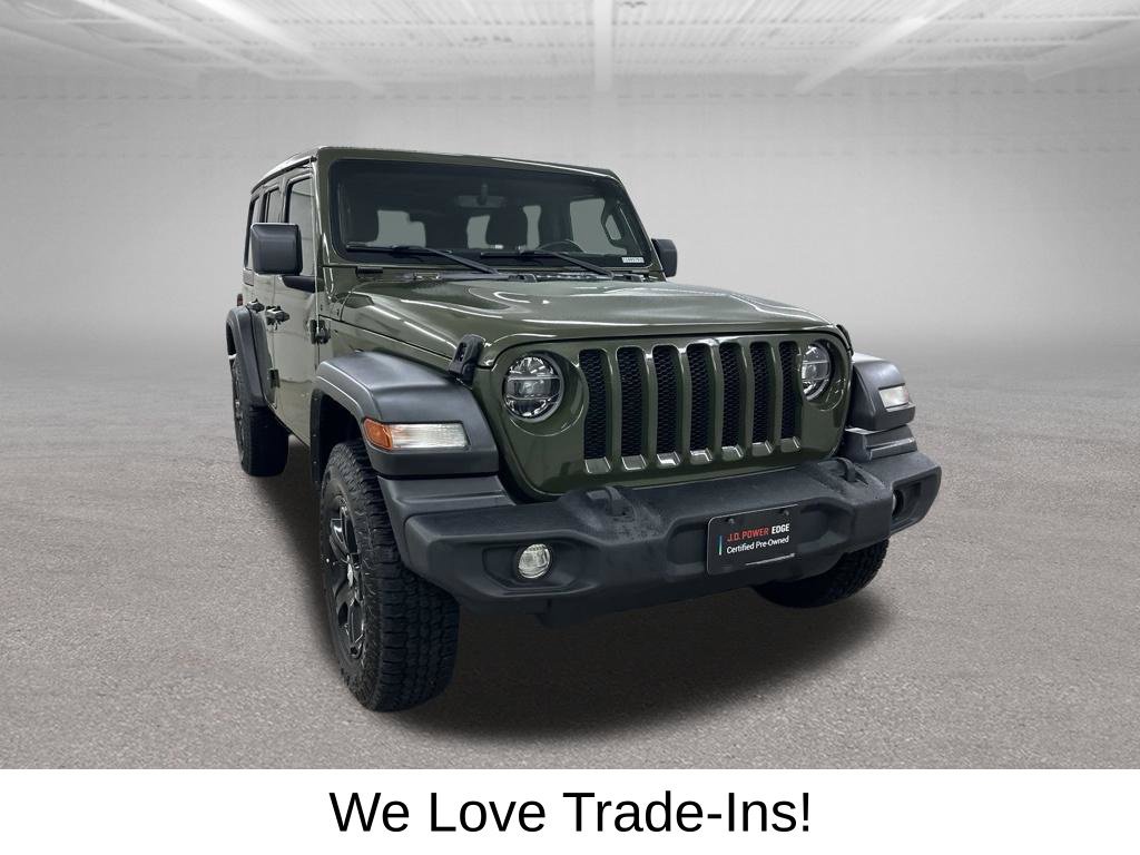Used 2022 Jeep Wrangler Unlimited Sport AWD/4WD image 3