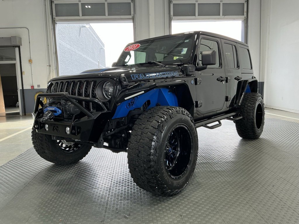 Used 2021 Jeep Wrangler Unlimited Rubicon 4xe w/ Cold Weather Group image 2