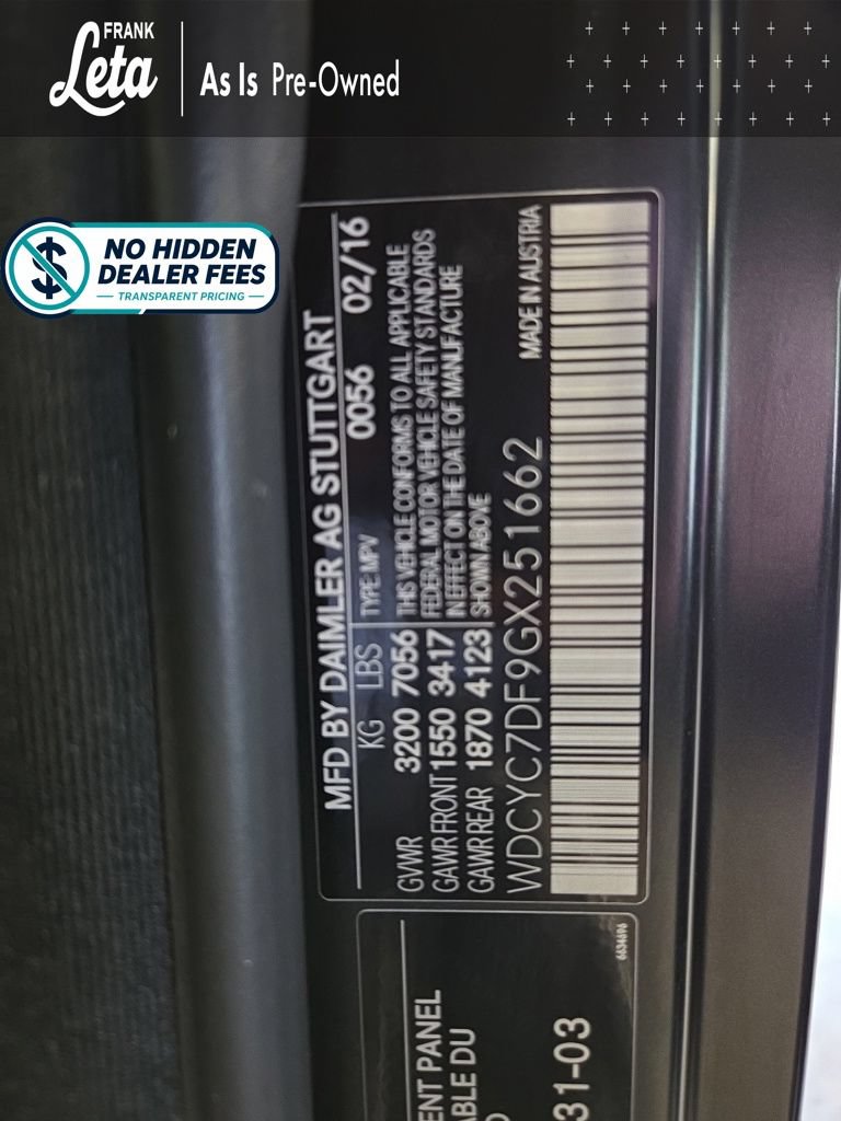 Used 2016 Mercedes-Benz G 63 AMG 4MATIC image 27
