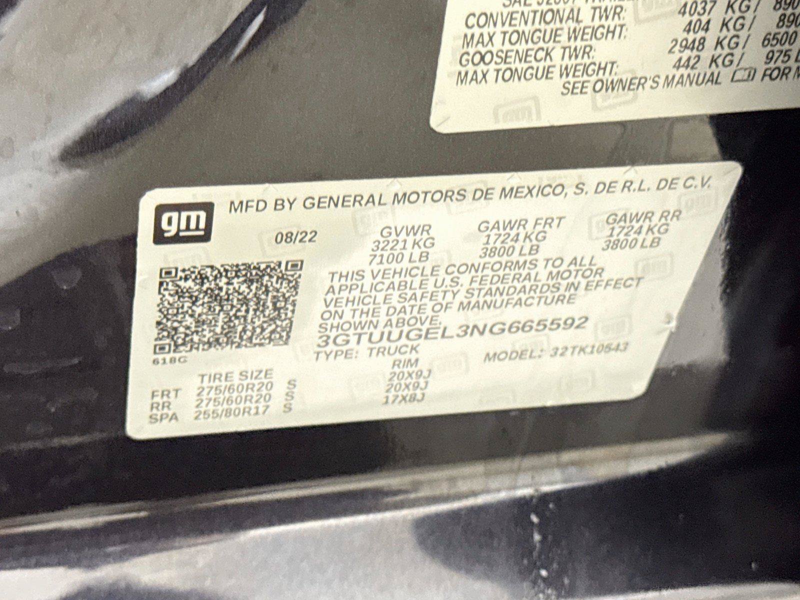 Used 2022 GMC Sierra 1500 Denali AWD/4WD image 32