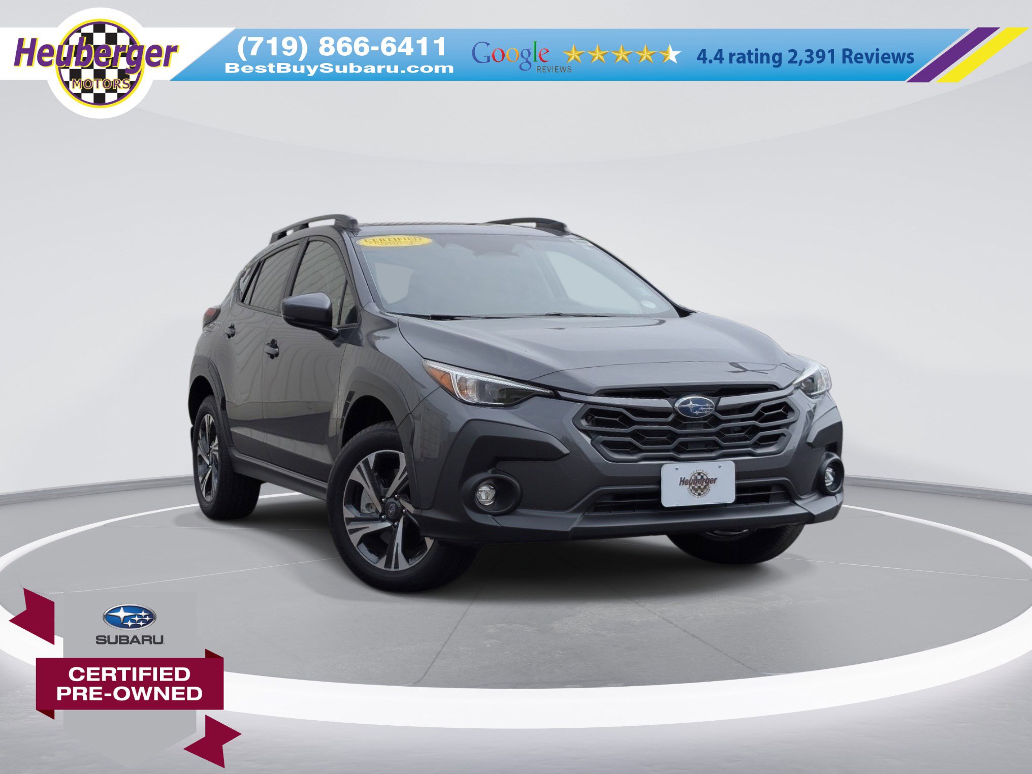 Certified 2024 Subaru Crosstrek 2.0i Premium