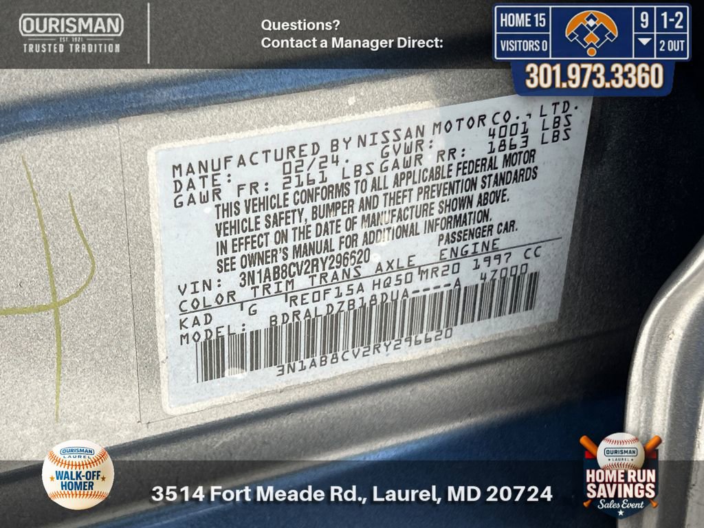 Used 2024 Nissan Sentra SV FWD image 28