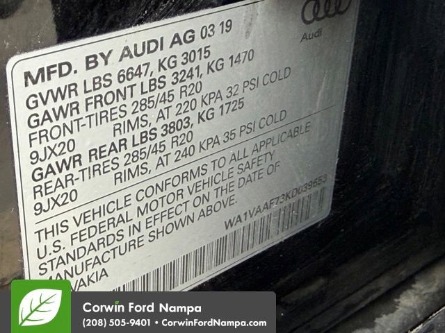 Used 2019 Audi Q7 3.0T Prestige w/ Prestige Package image 15