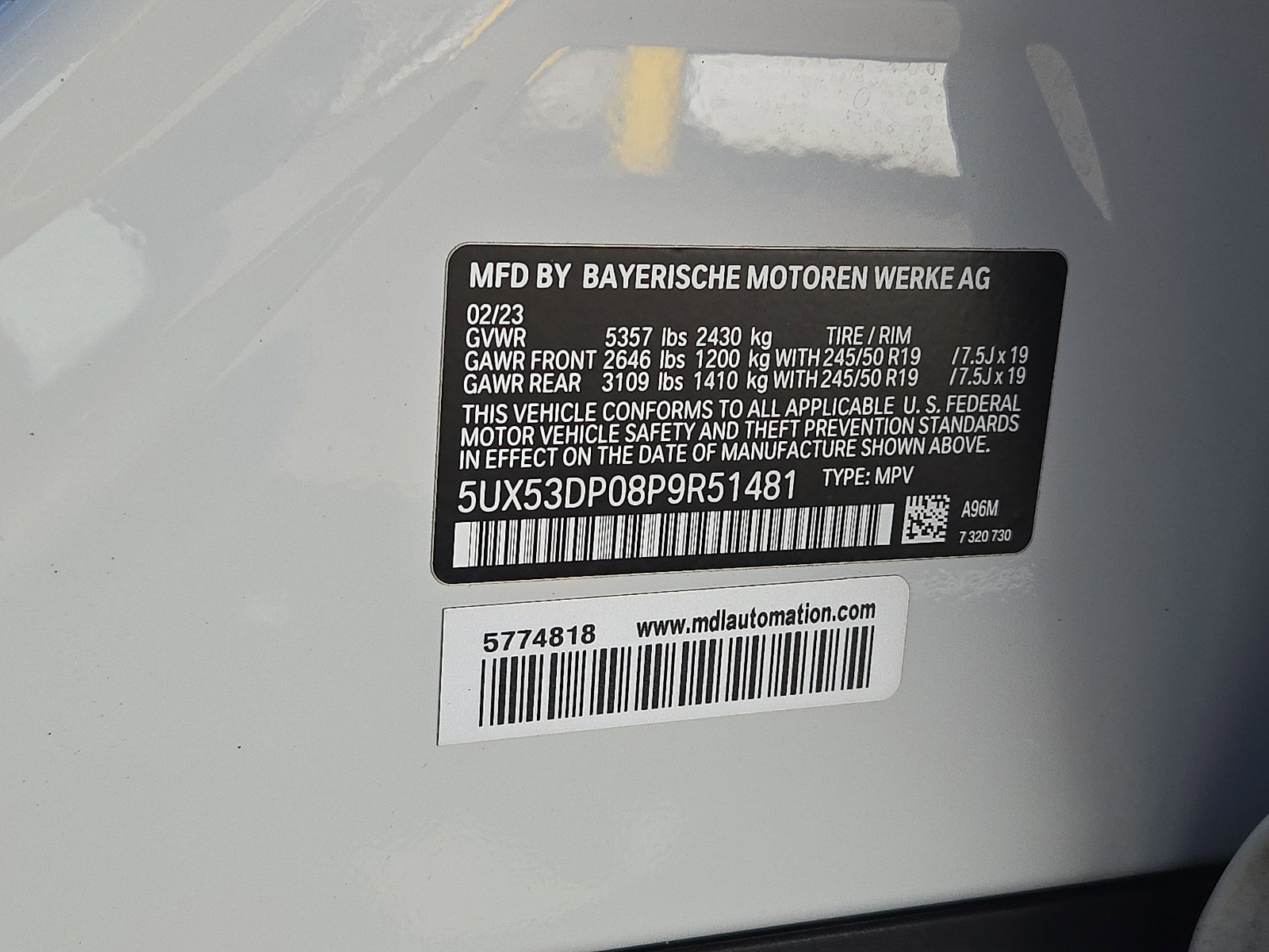 Used 2023 BMW X3 xDrive30i w/ Premium Package image 26
