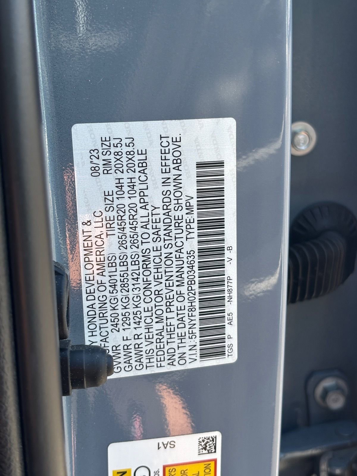 Used 2023 Honda Passport Elite image 34