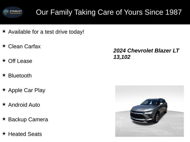 Used 2024 Chevrolet Blazer LT w/ Convenience Package FWD image 9