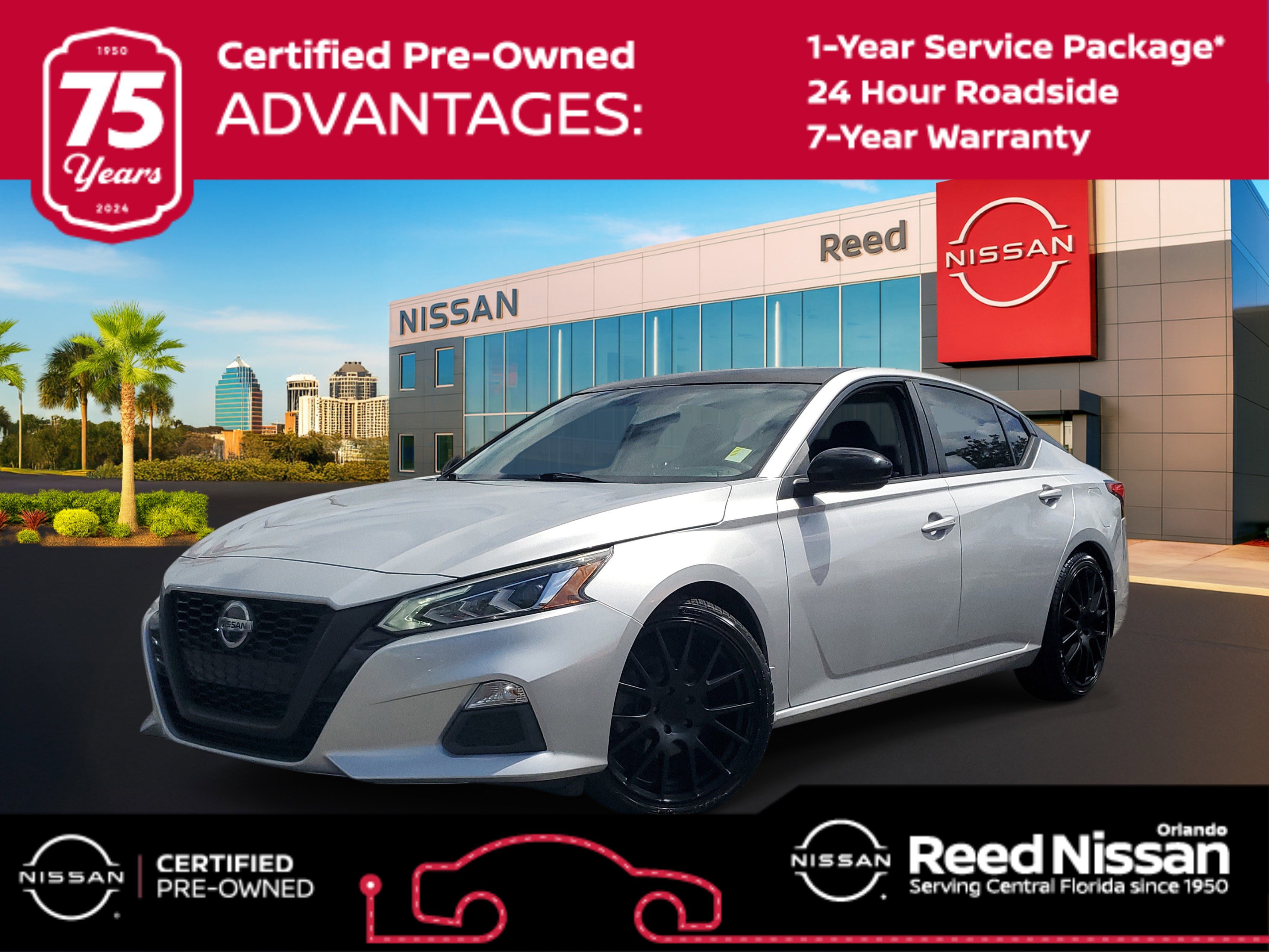 Certified 2019 Nissan Altima 2.5 SR w/ SR Premium Package image 1