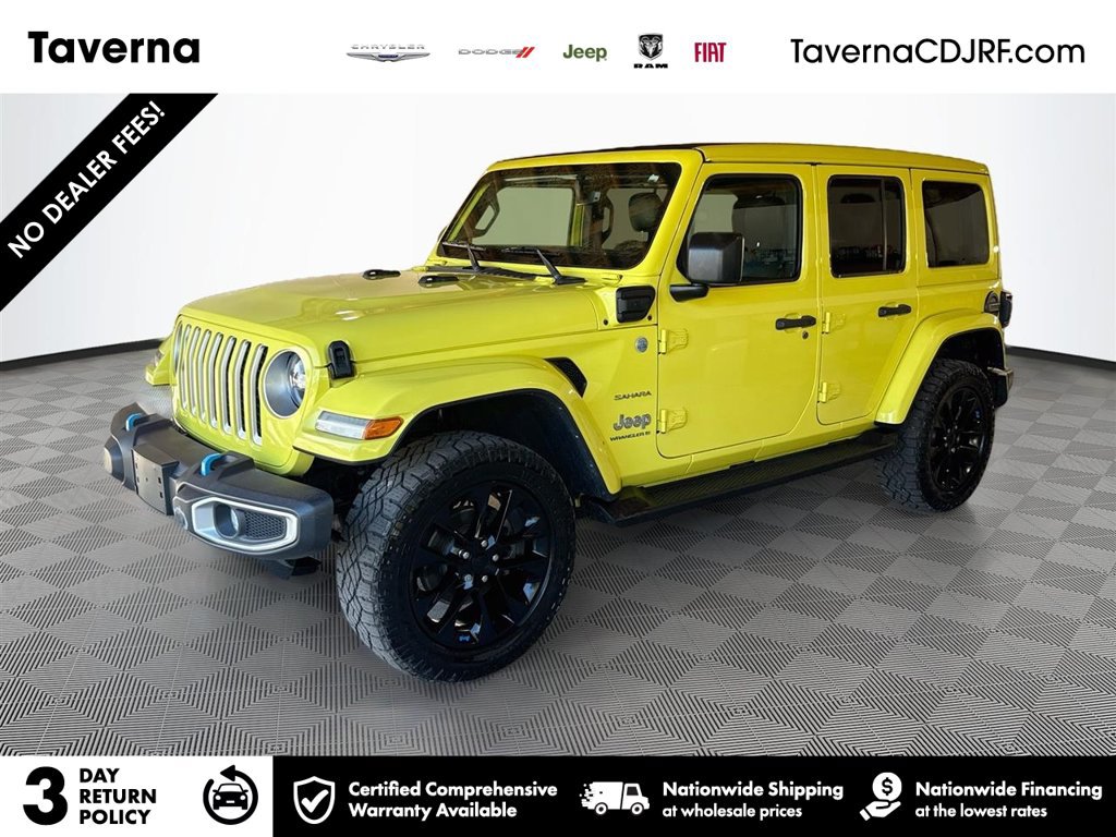 Certified 2023 Jeep Wrangler Unlimited Sahara w/ Cold Weather Group